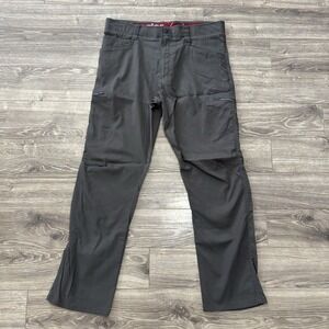 Wrangler Pants Men 34x30 All Terrain Gear Cargo Hiking Outdoor Nylon Utility ATG